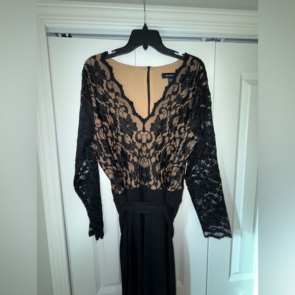 Karen Kane Dark Lace Jumpsuit Size 2X Womens - Picture 4 of 10